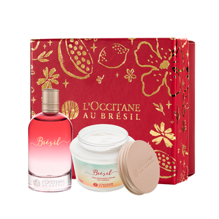 Presente Brésil: Creme Corporal e Deo Colônia